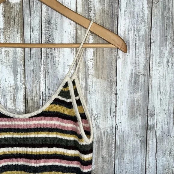 American Eagle Knit Stripe Sweater Vest Tank - Picture 4 of 6